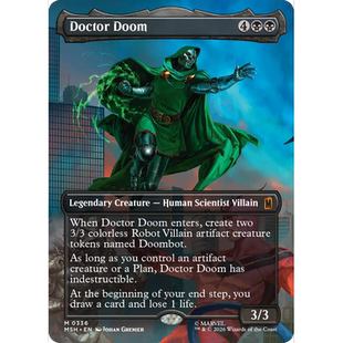 MSH 336 毁灭博士 Doctor Doom 万智牌 闪 场景 异画 M