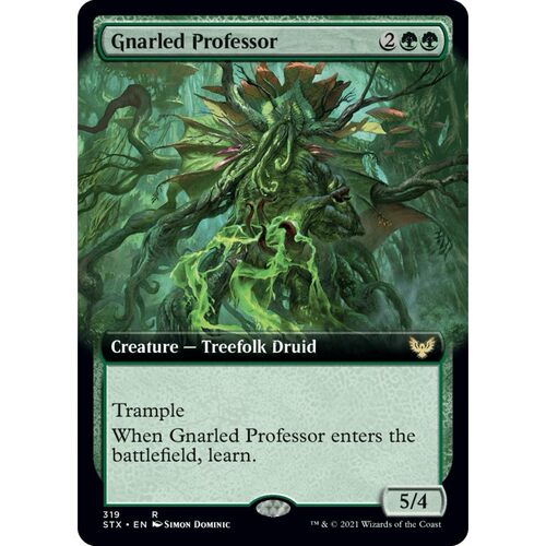 STX 319 糙节教授 Gnarled Professor 万智牌 闪 R 扩画