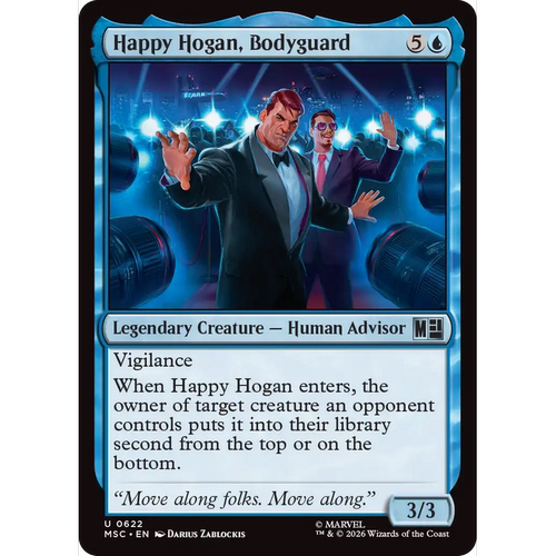 MSC 622 保镖哈皮·霍根Happy Hogan, Bodyguard万智牌 速战 闪 U