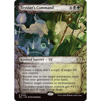 ECL 344 崔斯坦的指命 Trystan's Command 万智牌 异画 闪 R