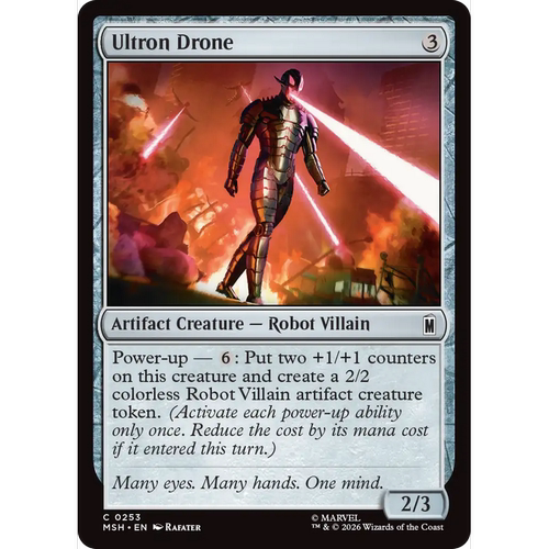 MSH 253 奥创仆役 Ultron Drone 万智牌 闪 C