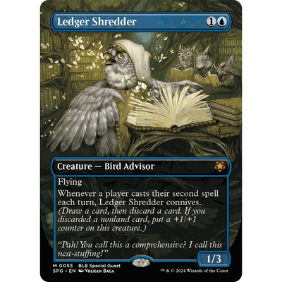 SPG 55 碎帐艾文 Ledger Shredder 万智牌 闪 M