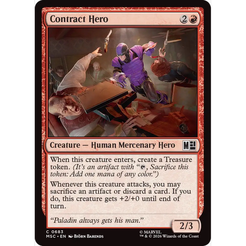 MSC 683 合约英雄 Contract Hero 万智牌 速战 闪 C