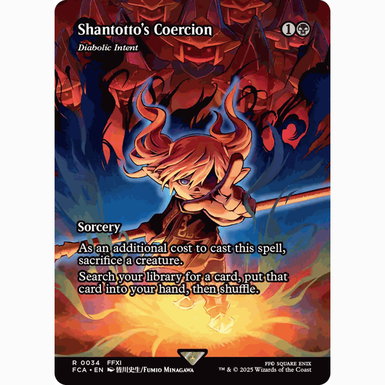 【聚点】万智牌 FCA 恶魔意图 R 闪 历代传承