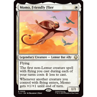 TLA 29 友善飞猴模模  Momo, Friendly Flier  万智牌 闪R