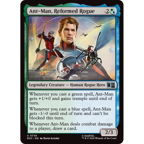 MSC 739 革面浪客蚁人 Ant-Man, Reformed Rogue万智牌 速战 闪 U