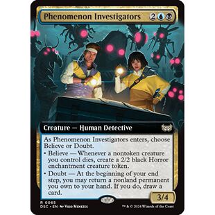 DSC 65 异象调查员 Phenomenon Investigators 万智牌 闪 R 扩画