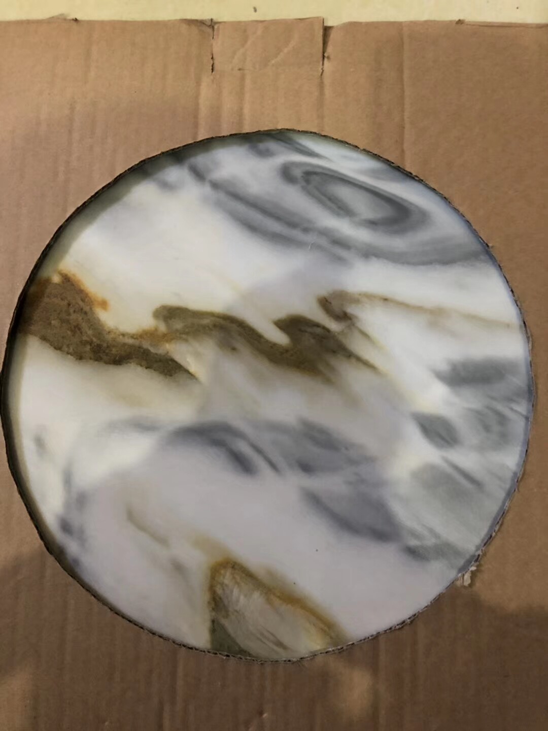 云南大理石 山水风景屏风价格商天然大理石