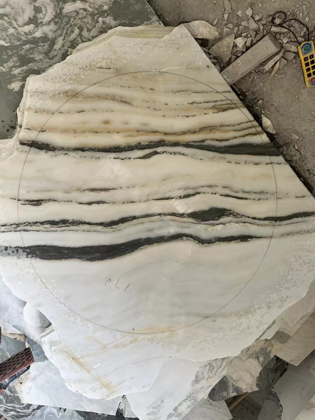 云南天然云石山水画定制各种尺寸天然大理石