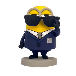 2025正版小黄人手办摆件神偷奶爸电影特工后勤公仔模型潮玩可车载