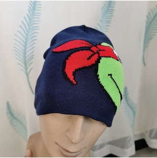 O34 潮男女保暖圆帽软帽针织帽 忍者龟 原单好面料