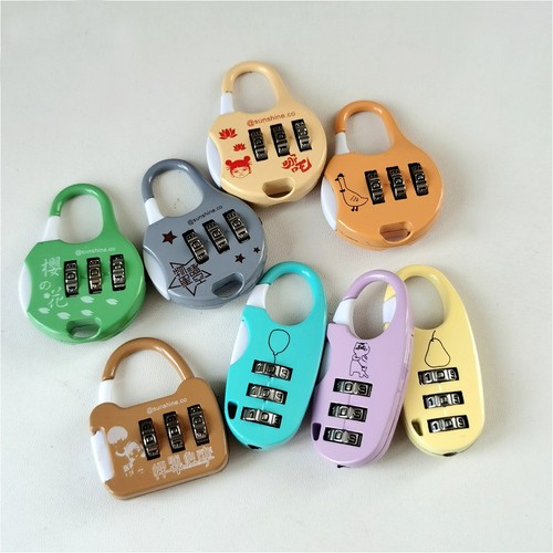 旅行安全便携小巧办公学习隐私保护柜子拉杆箱迷你小锁密码锁Q63