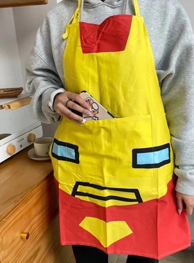 漫V系列加厚款家居厨房工作室围裙L53