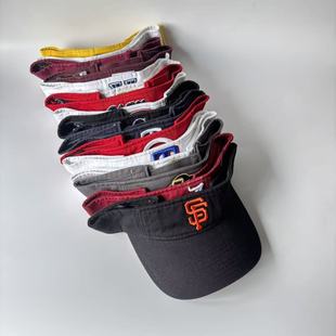 球队纯棉跑步运动休闲登山露营个性鸭舌帽遮阳空顶帽R33