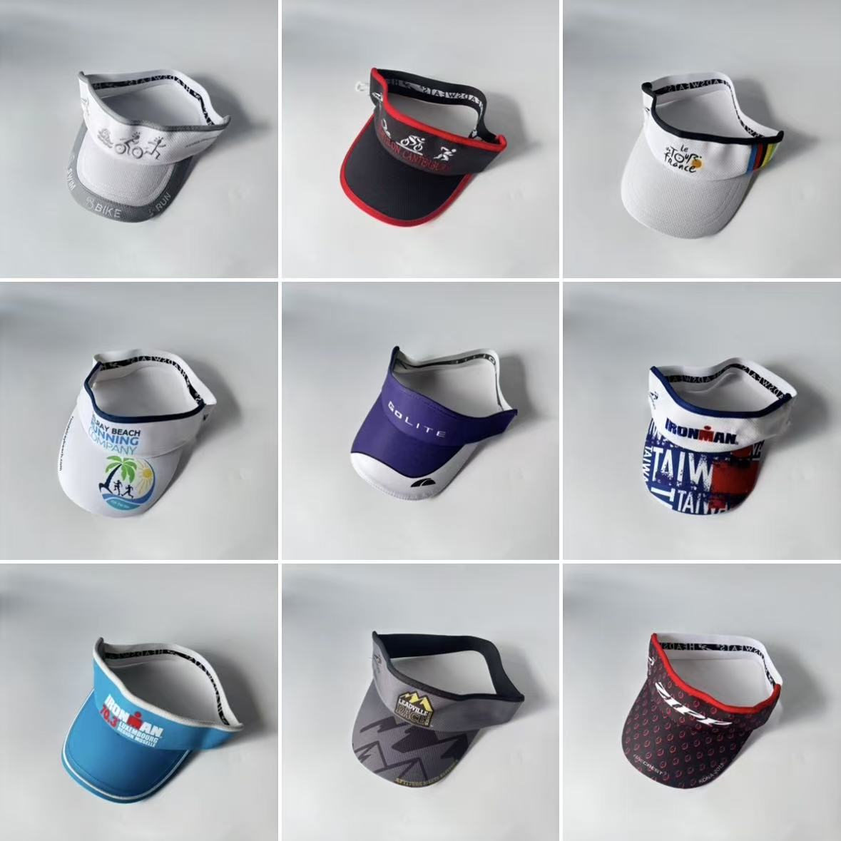 高品质男女户外运动跑步骑行空顶帽遮阳防晒速干透气鸭舌帽L52