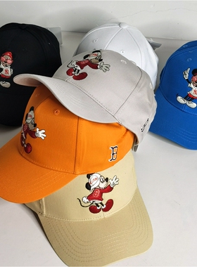 联名款纯原单高品质 纯棉刺绣亲子百搭休闲棒球帽鸭舌帽遮阳帽Q23