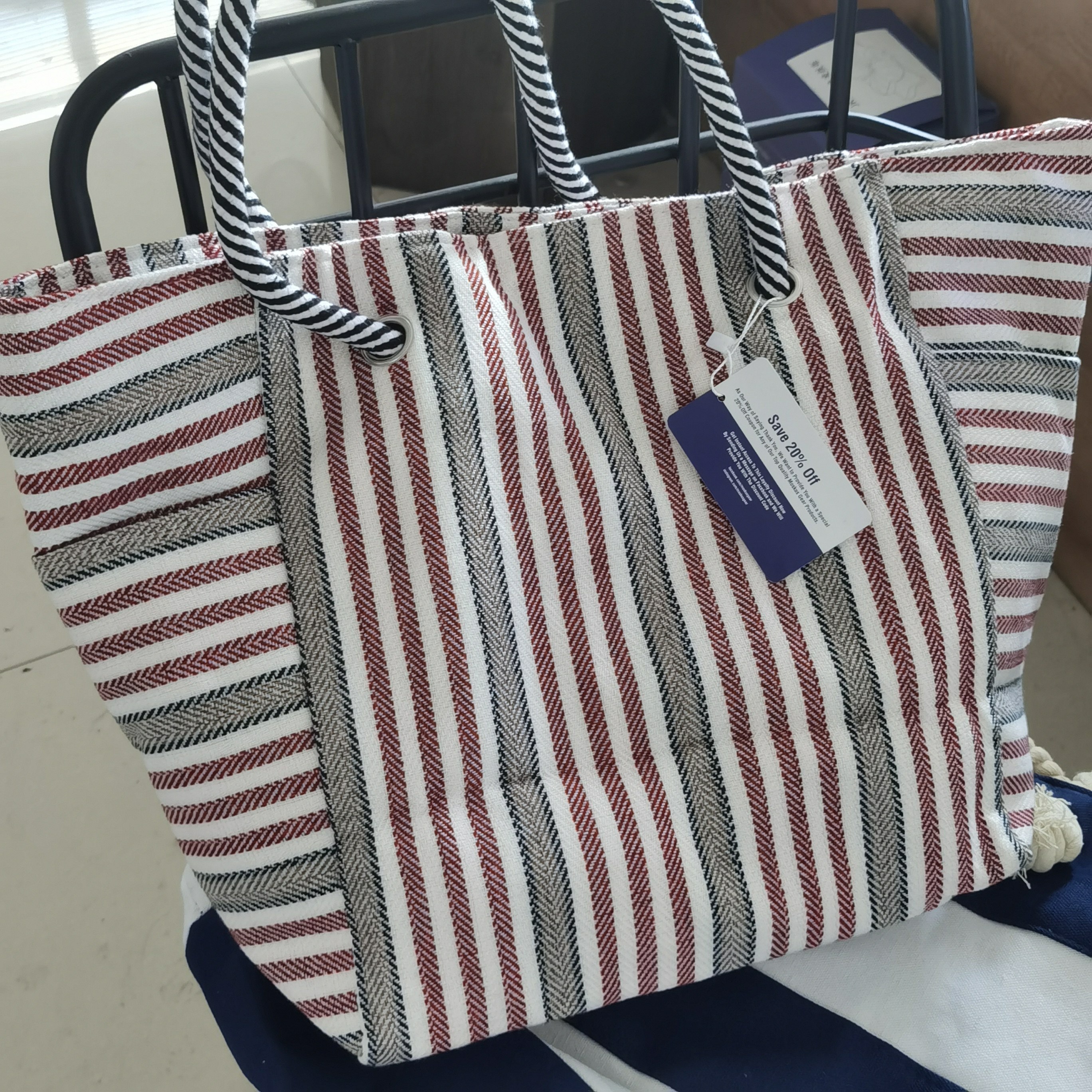 外贸原单 大号多用手提单肩包收纳沙滩包购物袋托特包,收纳整理,其他收纳袋,淘宝优惠券,粉丝福利购,淘宝优惠卷