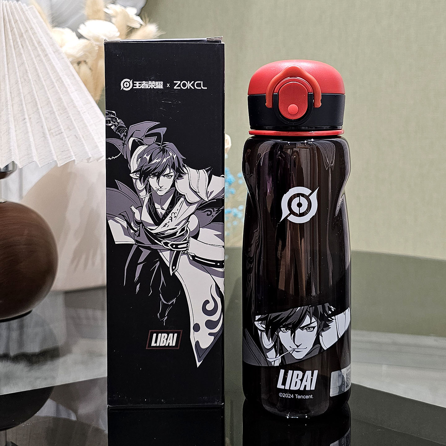 王者荣耀李白炫酷夏款运动水杯