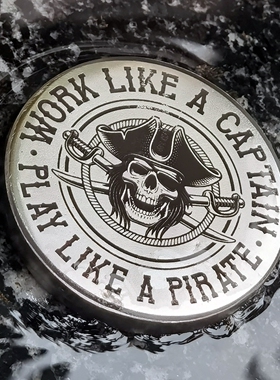 加勒比海盗骷髅币钛合金决策币