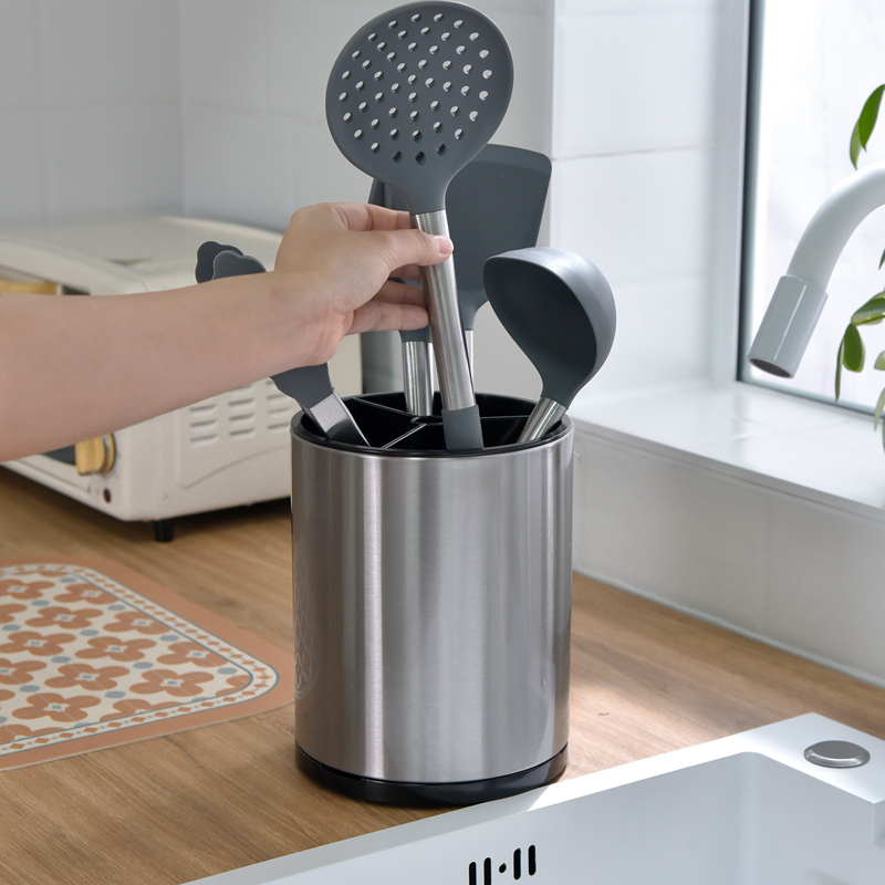 多功能收纳厨具带沥水口