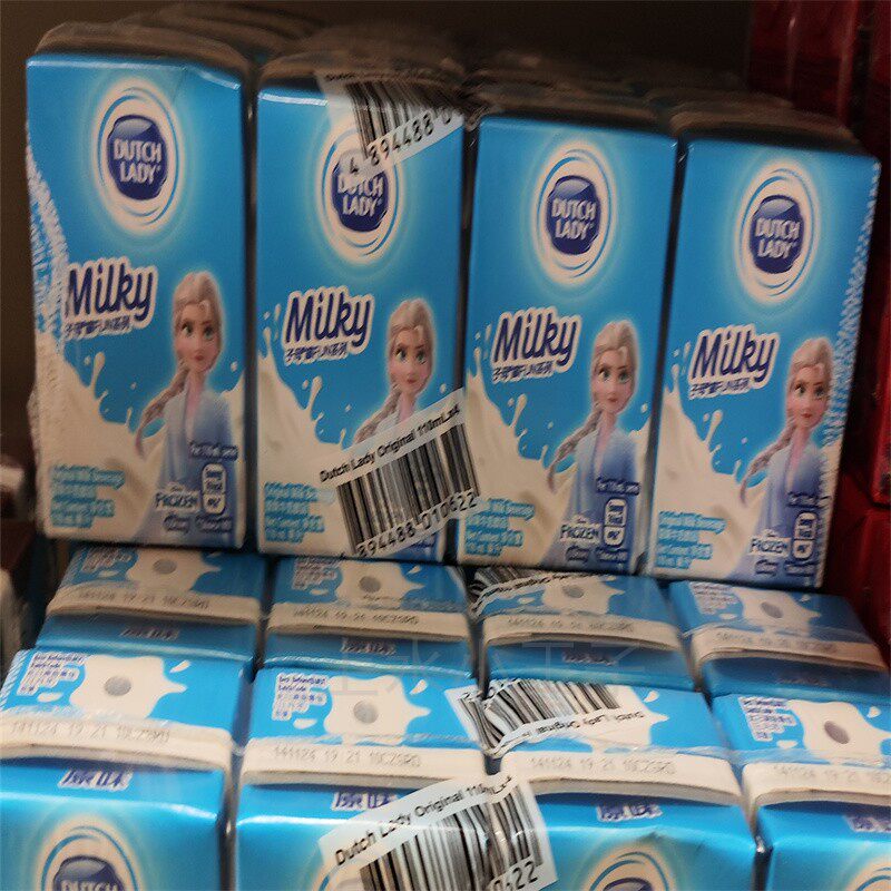 香港代购 荷兰进口子母奶原味/巧克力味110ml*4盒  儿童早餐饮品