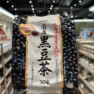 代购楼上日本北海道黑豆茶6g*30养生茶黑发养颜护肾茶熬夜五谷茶