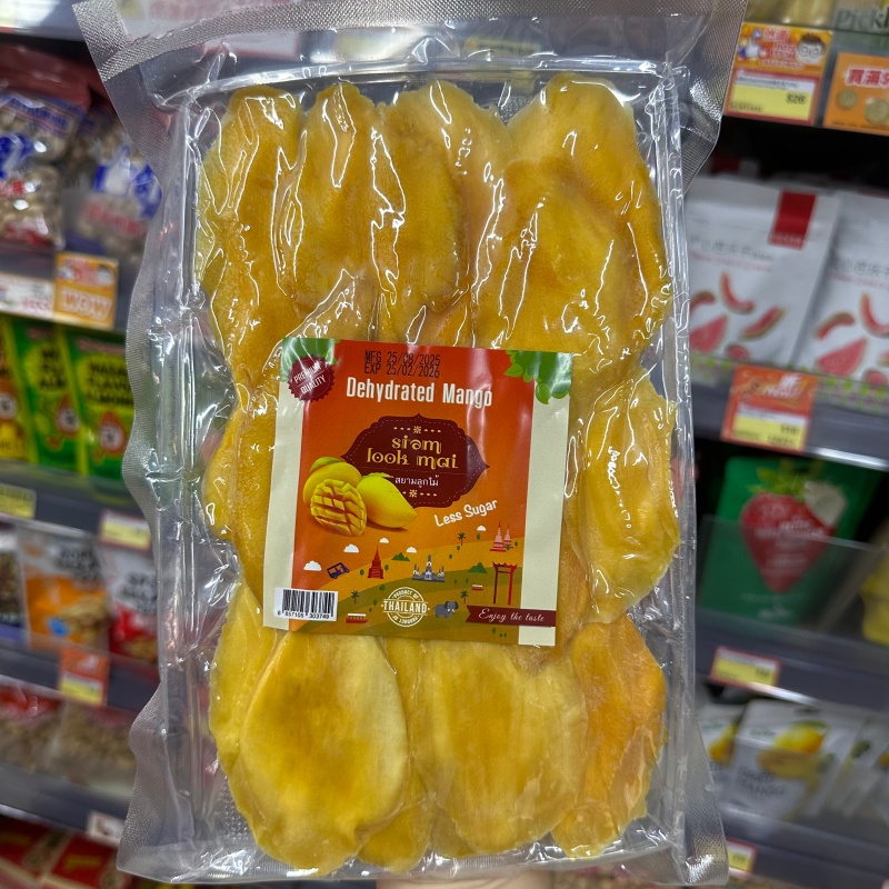 香港代购泰国进口SIAM芒果干风味水果干果脯休闲零食200g