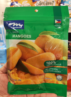 香港代购MEADOWS 无花果/芒果干袋装水果干果脯休闲零食