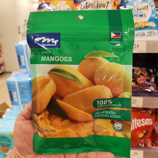 香港代购MEADOWS 无花果/芒果干袋装水果干果脯休闲零食