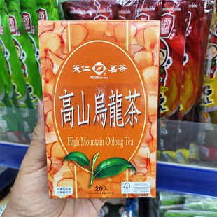 台湾进口天仁茗茶高山乌龙茶20“S养生茶叶包办公室袋泡茶包40g