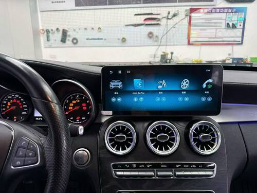 奔驰A/B/C/E/GLC/GLA/CLAGLK原厂款Linux车机中控大屏导航carplay