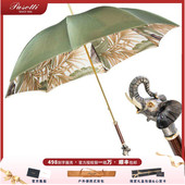 意大利雨伞pasotti晴雨伞彩绘大象晒伞女神太阳伞双层礼品夏季