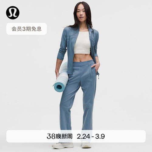 Define女士中腰运动裤*