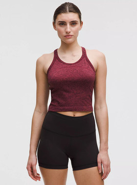Swiftly Tech 女士短款工字运动背心 2.0丨lululemon丨LW1FAPS