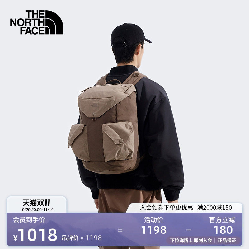 北面Glen Canyon大容量双肩背包男女户外徒步TheNorthFace|8EER