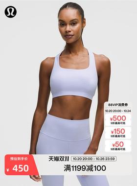 FlexyFlex 女士瑜伽 T 型肩带运动内衣 A-C 丨lululemon丨LW2EIOS