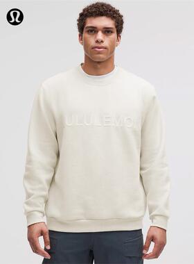 Steady State 男士圆领卫衣 *徽标款 透气丨lululemon丨LM3ERYS