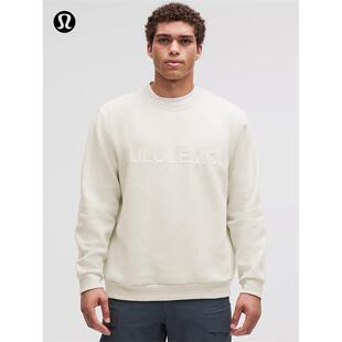 Steady State 男士圆领卫衣 *徽标款 透气丨lululemon丨LM3ERYS