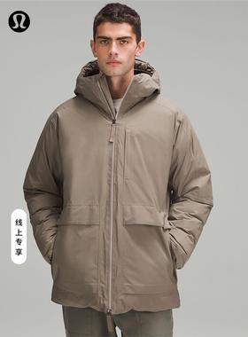 StretchSeal 男士羽绒大衣 防风丨lululemon丨LM4AP9S
