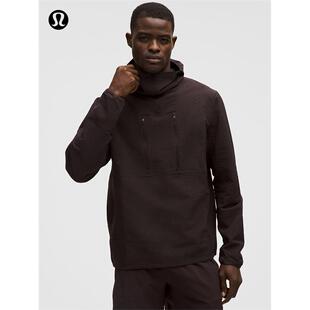 Grid Fleece 男士运动网格拉绒套头连帽卫衣丨lululemon丨LM3FTYS