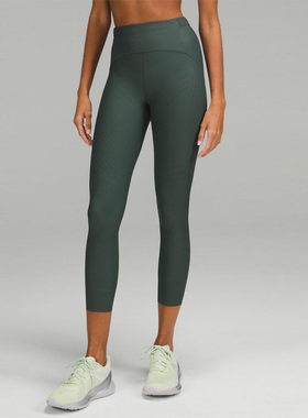 SenseKnit 女士跑步高腰中长紧身裤 23 丨lululemon丨LW6BJ3S