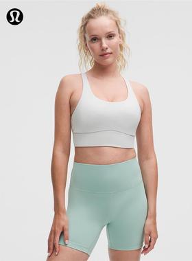 Energy 女士交叉肩带长款运动内衣 * Evolve丨lululemon丨LW2ELBS