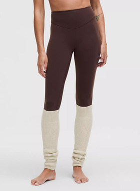 Ribbed Knit 女士羊毛混纺罗纹针织保暖腿套丨lululemon丨LW9FDMS