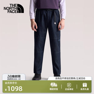 TheNorthFace 子男户外透气新款 8FZX 宽松休闲长裤 北面Denim牛仔裤