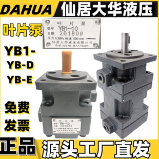 100 仙居大华液压叶片泵YB YB1