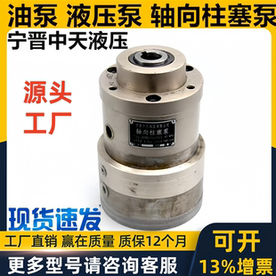 天津高 ZB1 宁晋中天液压轴向柱塞泵2.5 ZZB1 ZB2 ZZB2