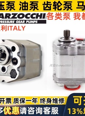 意大利MARZOCCHI齿轮泵1PUF0.26DC0A1Z0国产替代马祖奇0.25D 0.5D