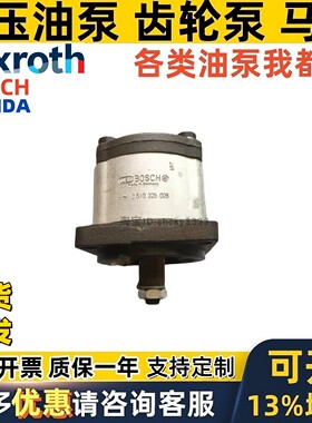 BOSCH力士乐REXROTH齿轮油泵0510110017 0511725601 0541300043