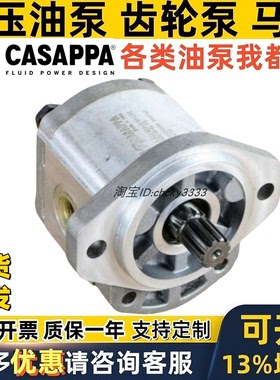 CASAPPA齿轮泵PLP20.14S0-07S1-PODPLP20. 25 8 6.3 31D0-31S1