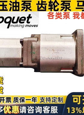 ROQUET双联齿轮泵1PLD36-27DE10R 1PLD54-22DE10R 1PLD45 1PLD84